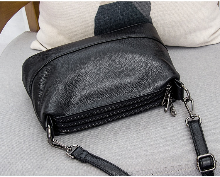 Arliwwi Genuine Vegan Leather Shoulder Bag Women’s Luxury Handbags ...