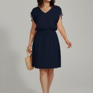 Lovshy Elegant Soft One Piece Dress bk